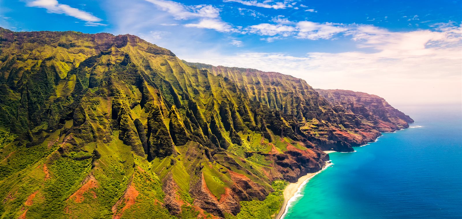 Kauai — Na Pali Coast and Waimea Canyon